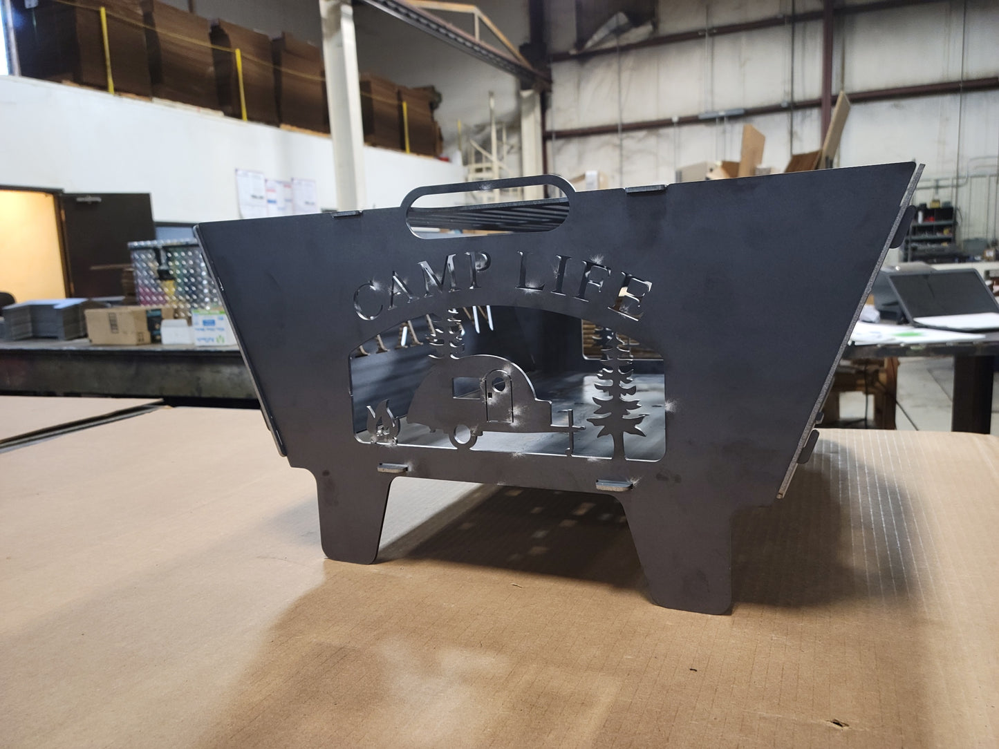 Personalized Camping Firepit